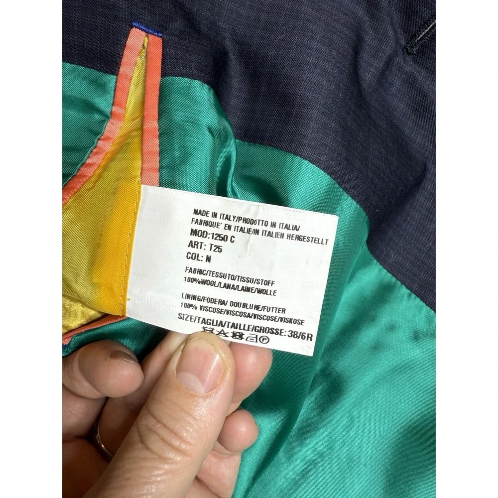 Paul Smith Blazer Mens 38R Kensington Fit  100% Wool‎ Made In Italy